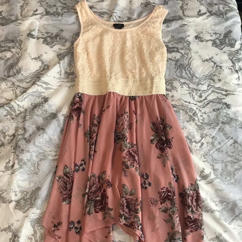 Floral and Lace dress